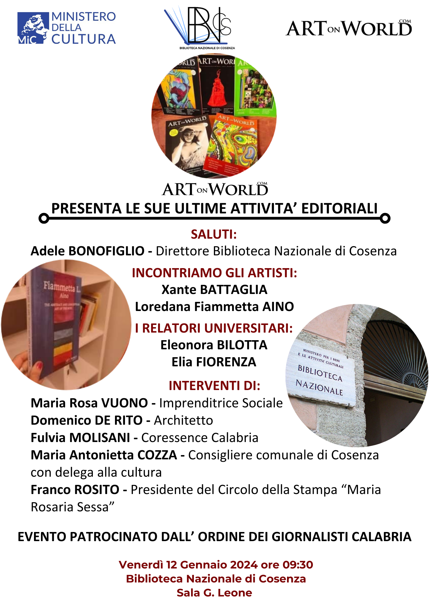 Art on World.com e le ulime attività editoriali.